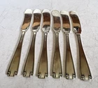 Gorham Etruscan Sterling Silver Butter Knives Set of 6 – 5.57 oz -No Mono Estate