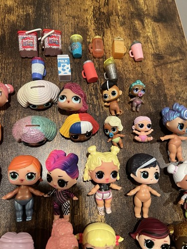 LOL Surprise Mini Dolls Lot Plus HEADS Parts Replacement Parts Accessories - Picture 9 of 11
