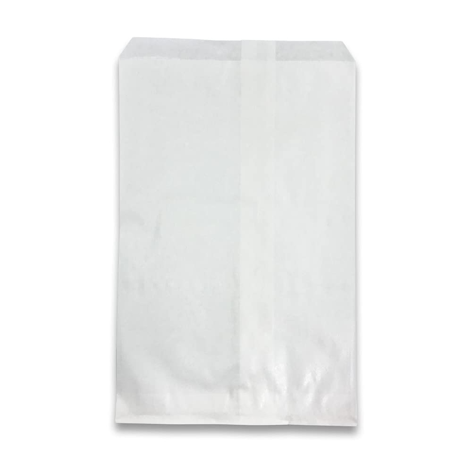 N'ice Packaging 200 White Flat Paper Bags Good for Candy, Cookies, Small Gift...