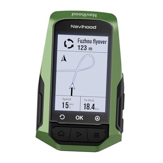 Navihood L1 GPS Bike Computer with Offline Green Maps Navigation