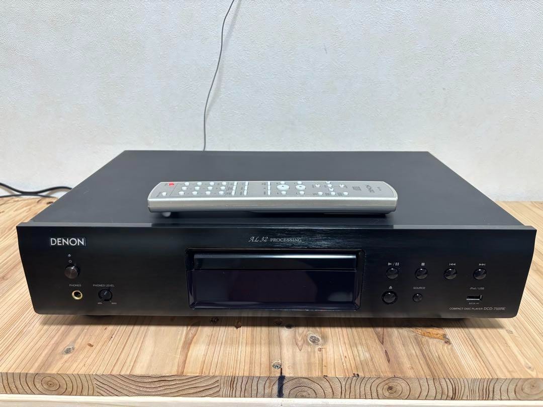 DENON CDプレーヤー DCD-755RE Denon DCD-755RE CD Player Black Good Condition Used | eBay