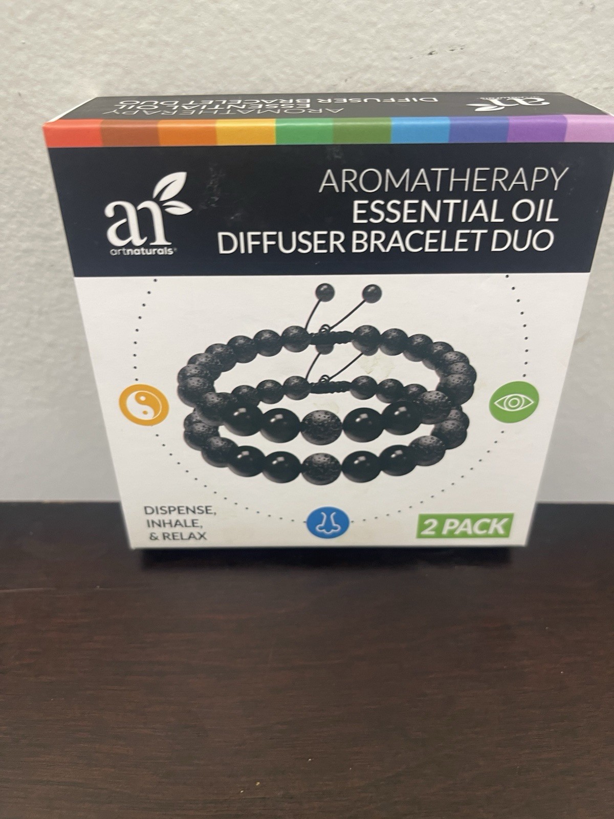 Diffuser Bracelet Duo Dispense Inhale Relax Nib