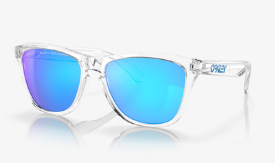Oakley Frogskins OO9013D0 Gafas de Sol Crystal Clear Prizm Sapphire Iridium