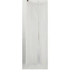 LULU'S SZ S High Waist Get Dressed Up White Wide-Leg Pants NWT B142