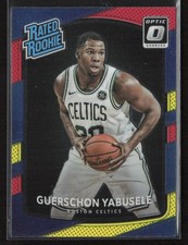 Guerschon Yabusele 2017-18 Donruss Optic #154 Red and Yellow Boston Celtics