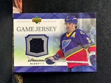 2007-08 Upper Deck Al MacInnis UD Game Jersey