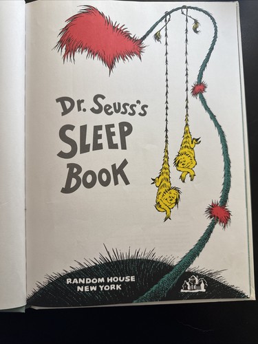 Dr Seuss's Sleep Book - Hardcover By Seuss, Dr. - Good - Picture 6 of 7