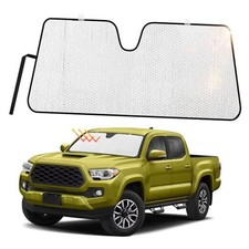 Windshield Sun Shade Compatible with 2016-2023 Tacoma 3rd Gen Sunshade