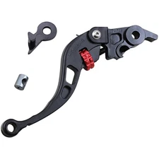 Powerstands Racing Black Apex Shorty Clutch Lever - 50-01621-22