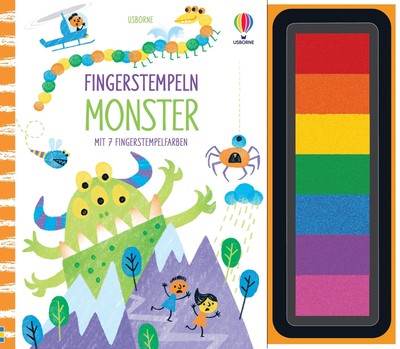 Fingerstempeln: Monster Fiona Watt