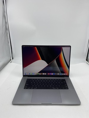 Apple MacBook Pro 16'' 2021 A2485 M1 Max 32C GPU 32GB RAM 1TB SSD MacOS Monterey