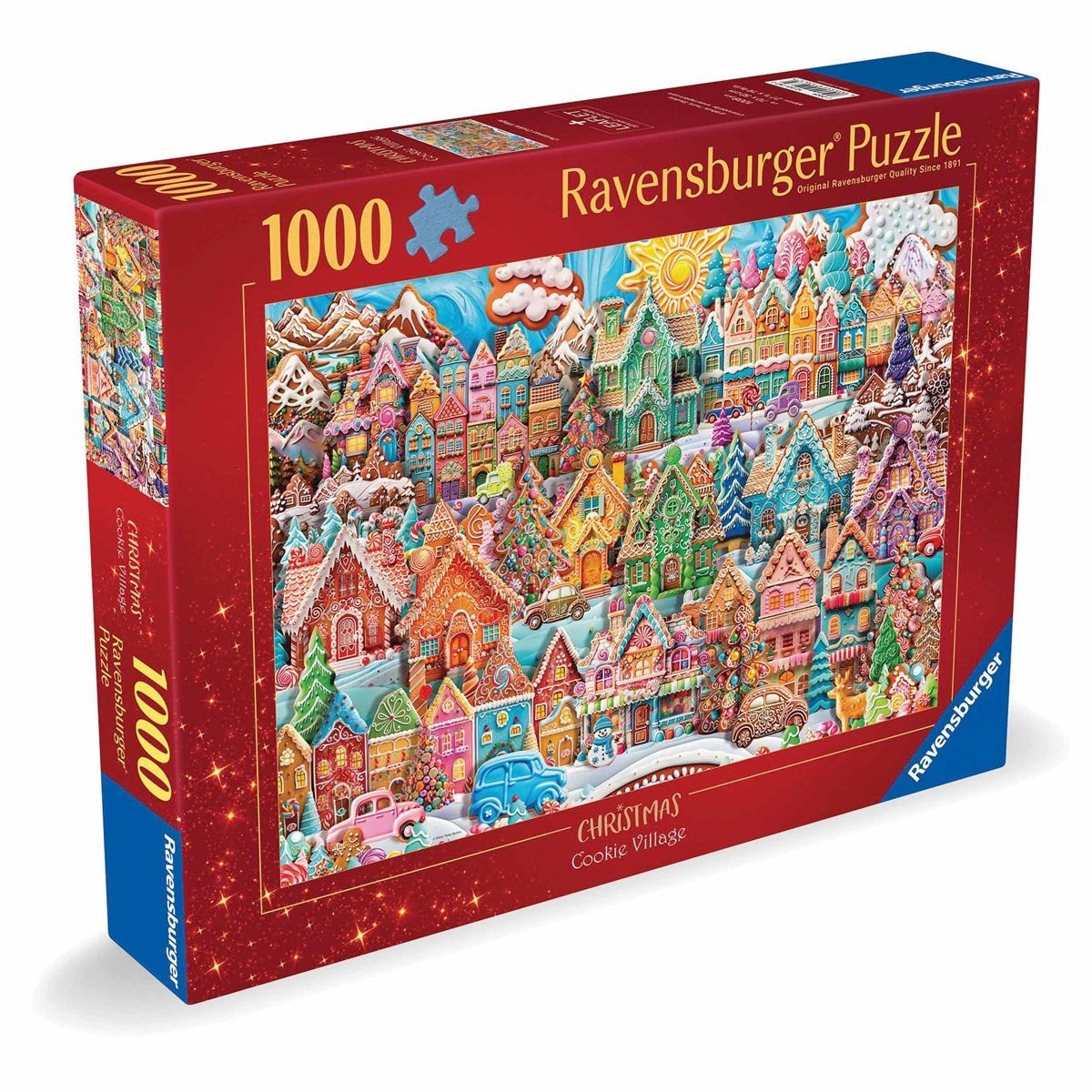 Ravensburger, Christmas Cookie Village Jigsaw, Jigsaws & Puzzles, Family, Gift
