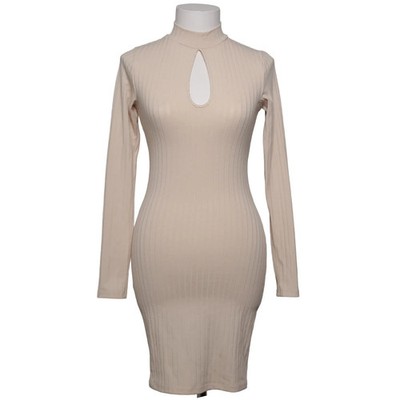 Bik Bok, Rollkragenkleid, Größe: S, Beige, Elasthan/Polyester/Viskose #SCM
