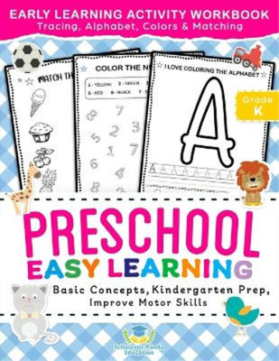 Scholastic Panda Educatio Preschool Easy Learning Activity Workboo (Taschenbuch)
