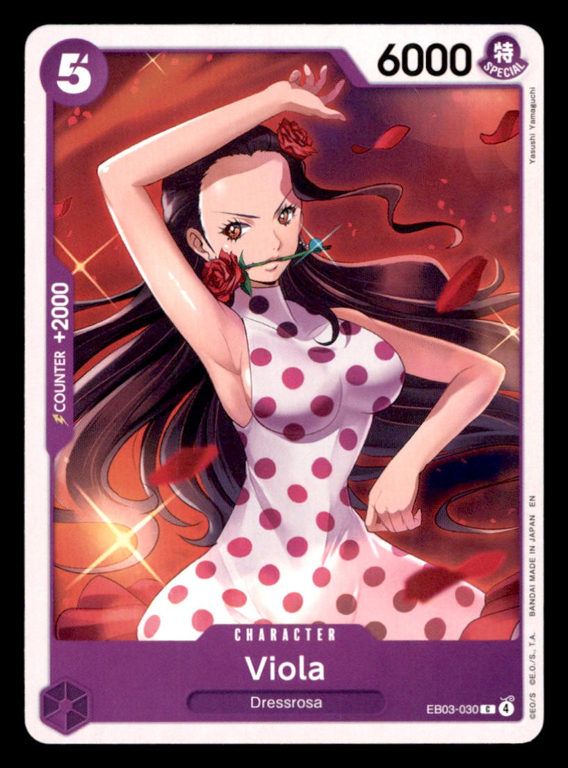 Viola EB03-030 Common Extra Booster: One Piece Heroines Edition One Piece NM