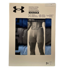 Under Armour Essential Cotton BoxerJock, Sz L