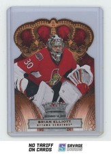 2010-11 Panini Crown Royale Premiere Date Brian Elliott /100 #66 Ottawa Senators
