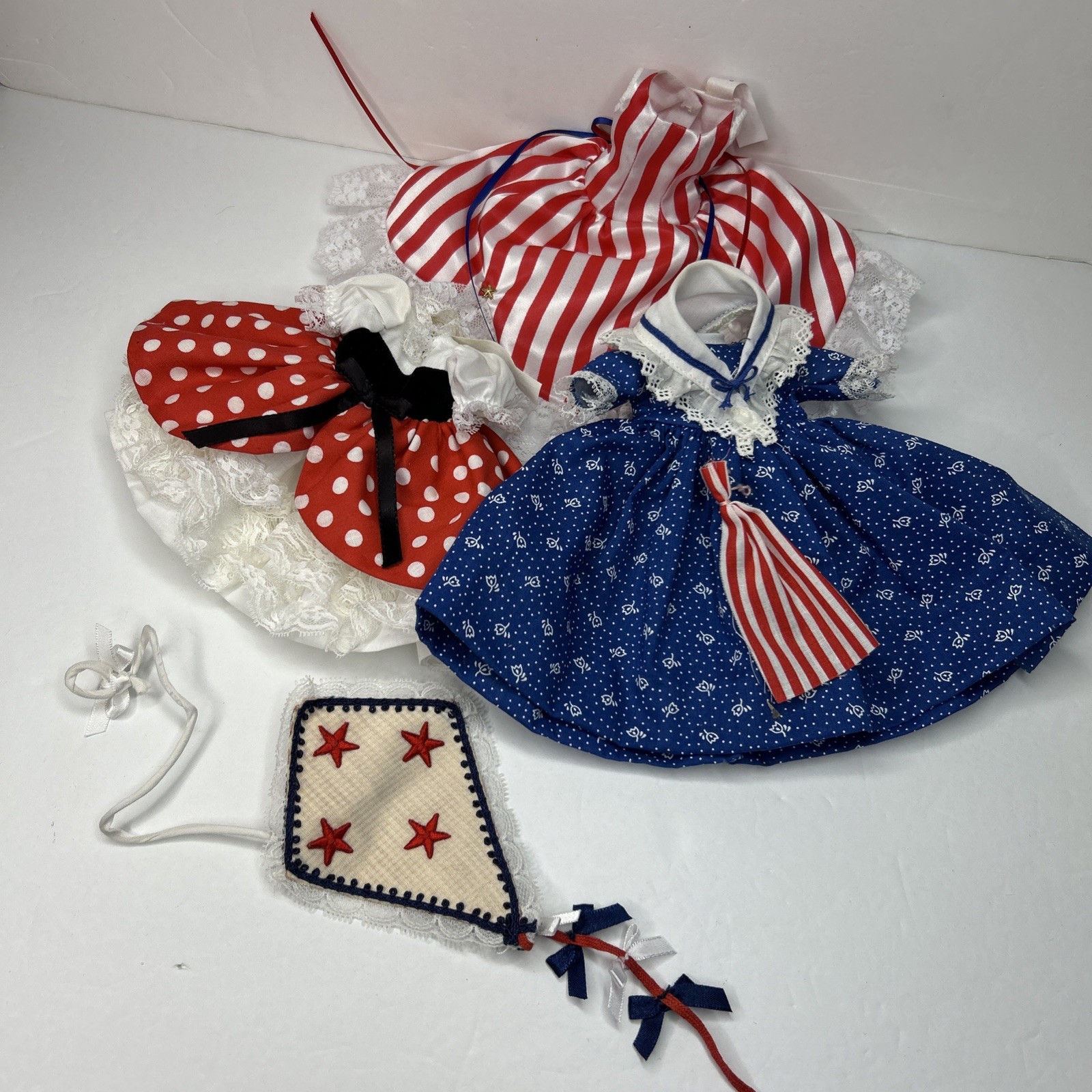 3 Madame Alexander Patriotic Doll Lot Dress Up Your Dolls Re