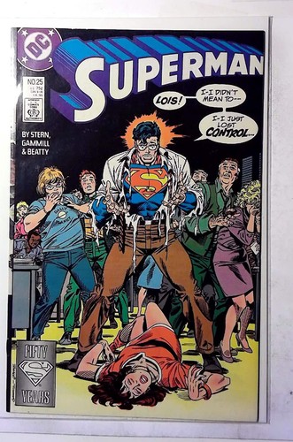 Superman #25 (1988) DC Comics 8.0 Sehr guter Erhaltungszustand 2. Serie Erstdruck Comicbuch - Bild 1 von 1