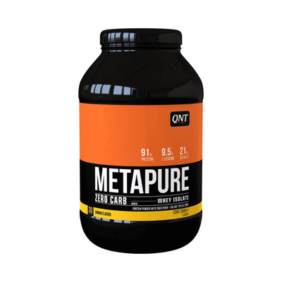 QNT Metapure Zero Carb Whey Isolate (908g) Banana (53,95 EUR/kg)