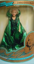Marilyn Monroe 12" Doll Emerald Evening Marilyn Collector's Series 1993 Vintage