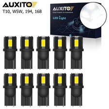 AUXITO T10 168 194 LED Interior Light Bulbs License Map Side Marker White 6000K