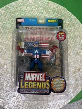 Marvel Legends Series 1 Captain America Toy Biz 2002 MOC Sealed Bonus Comic 6