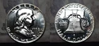 1958 Proof Franklin Silver Half Dollar 50c GEM Proof