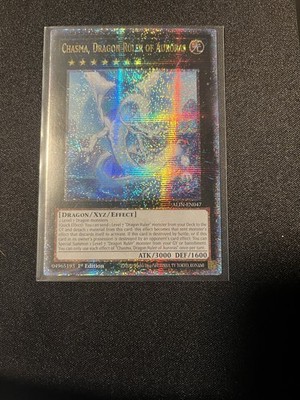 Chasma, Dragon Ruler of Auroras (Quarter Century Secret Rare) ALIN-EN047