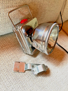 Vintage Bicycle Light Lantern 1960s Hong Kong With Bracket Works