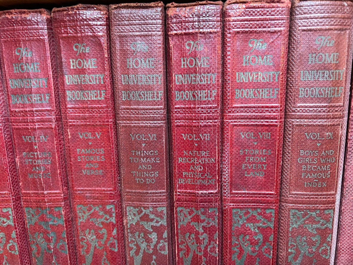 1945 The Home University Bookshelf for Boys & Girls Complete