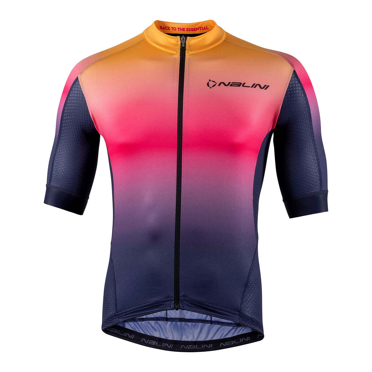 Nalini BAS SPEED Men's Cycling Jersey (Orange/Blue) S, M, XL