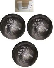 EPCO Duckpin Bowling balls - Starline Galaxy - Black (with engraving)
