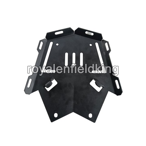 Fit For KTM Adventure 390 "REAR LUGGAGE RACK PLATE BLACK" - Picture 5 of 6