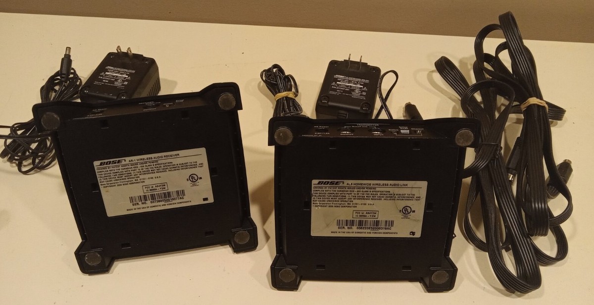 Bose AL8 Homewide Wireless Audio Link + AR1 Wireless Audio 