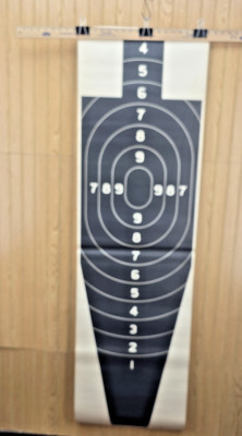Lot of (5) 18-1/2'' x 62'' New Shooting Target from International Silhouette VTG