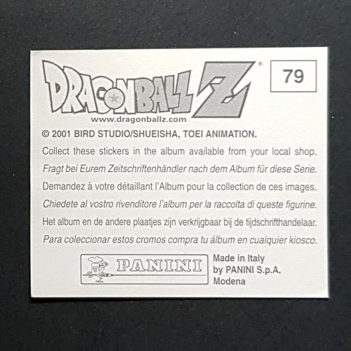"Dragon Ball Z" Figurine Panini Anno 2001 - (NEAR MINT e MINT) ENTRA e SCEGLI - Imagen 151 de 389