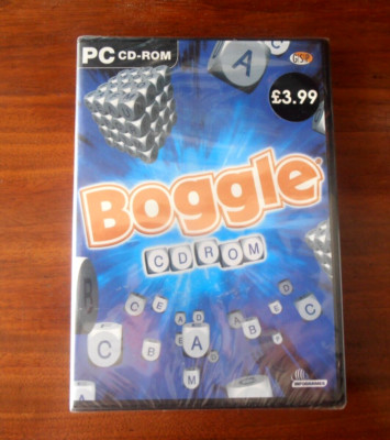 BOGGLE - PC Spiel - CD Rom - Vintage PC - GSP/Infogramme Neu & Versiegelt