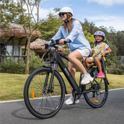 DYU Electric Bike for Adults with 480Wh Peak 500W Motor Mountain Ebike City Bike - Picture 8 of 8