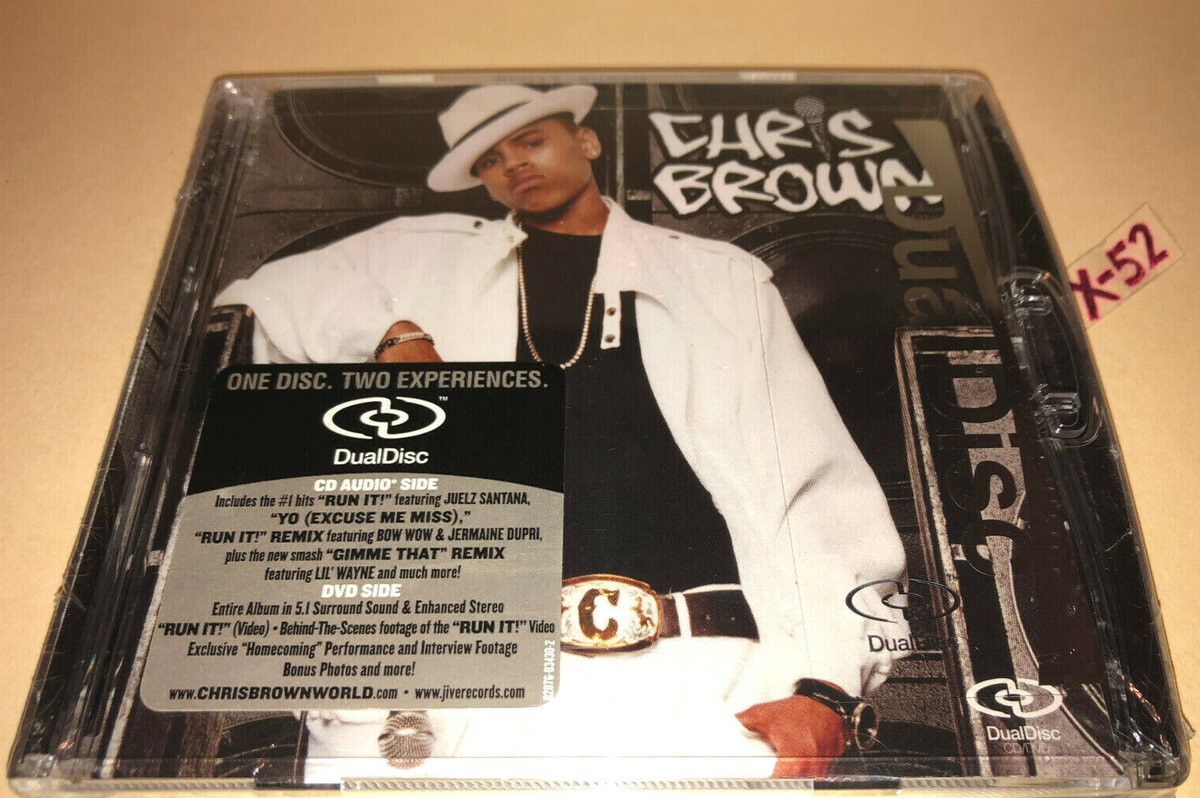 Chris Brown DualDisc (CD DVD on one disc) debut album Lil Wayne J