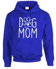 DOG MOM - Fleece Pullover Hoodie