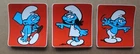 SCHTROUMPF SMURF SCHLUMPF autocollants Aufkleber decals stickers zelfklevers