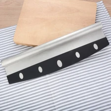 14" Pizza Cutter Sharp Rocker Blade Heavy Duty Stainless Steel Slicer US
