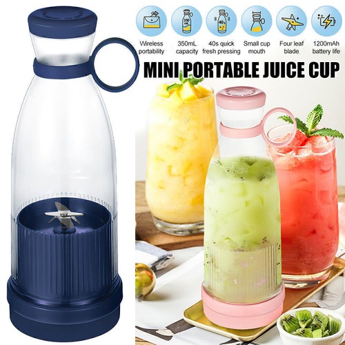 Elektrischer Mixer Smoothie Maker Blender Mixer Fresh Juice Mixer Flasche 400ml - Bild 4 von 15
