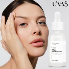 Hydrating Peptide Serum Multi-Active Anti-Aging Formula copper peptide HA U'YAS