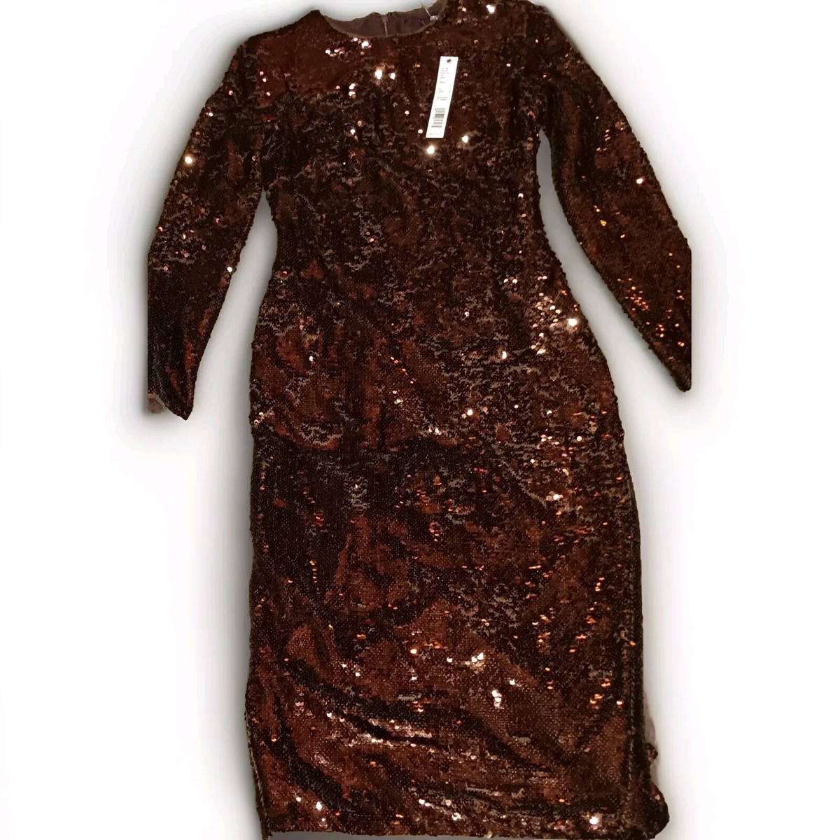 Gianni Bini City Soiree Zoe Color Bronze Sequines Dress Size 0. NWT Holiday Gianni Bini City Soiree Zoe Color Bronze Sequines Dress Size 0. NWT Holiday