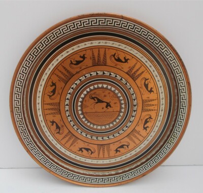 Vintage Fabcraft Serving Tray Grecian Etruscan Design Promo for Spic and Span 