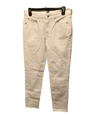 Gap Denim True Skinny Jeans in White size 28