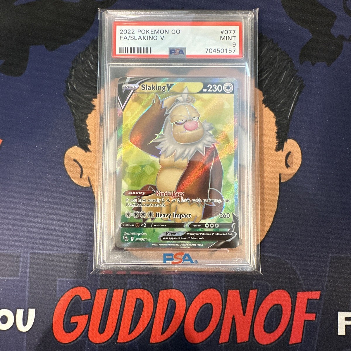 Slaking V (Full Art) 077/078 Pokmon GO Holo for sale online | eBay