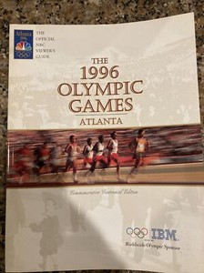 1996 Olympic Summer Games Atlanta  NBC Viewers Guide!